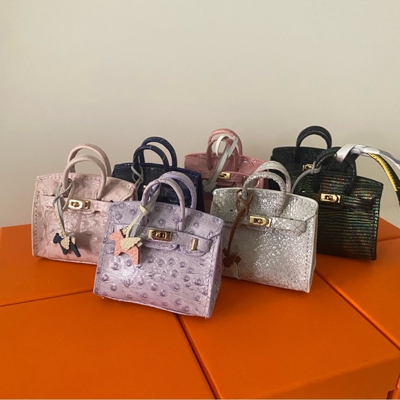 None Handbags - Cute Micro Tiny Real Leather Purse Bag Charm Headphone Airpods